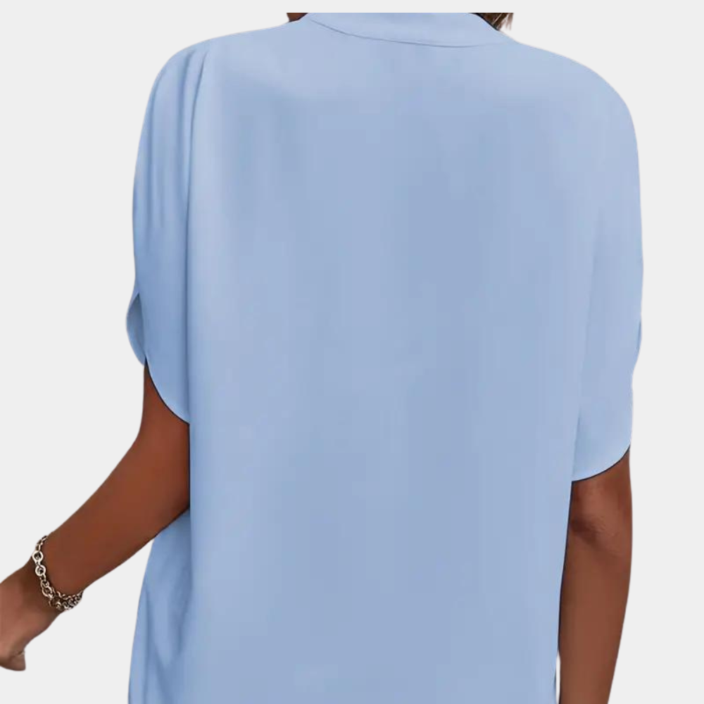 Aiva | Women's Short Sleeve Blouse | Summer