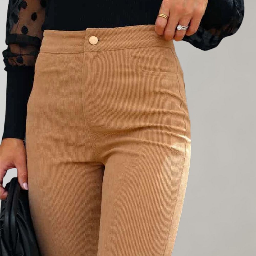 Abel | Women's Flared Trousers | Corduroy