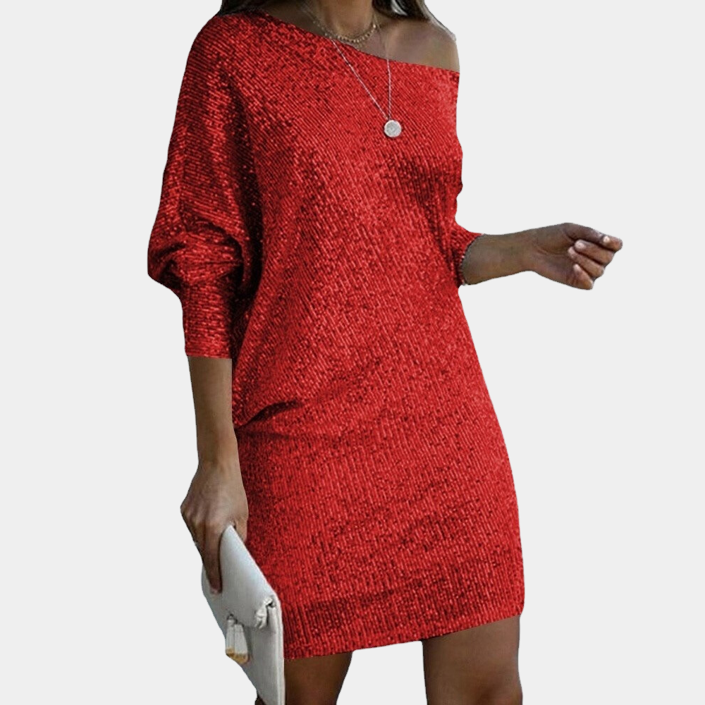 Anastasie - Ladies Sequin  Dress | Midi