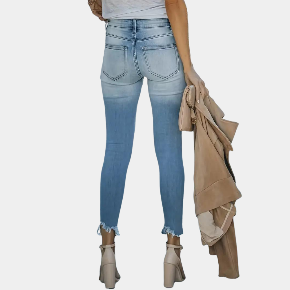 Abolins | Women's Ripped Jeans | Casual