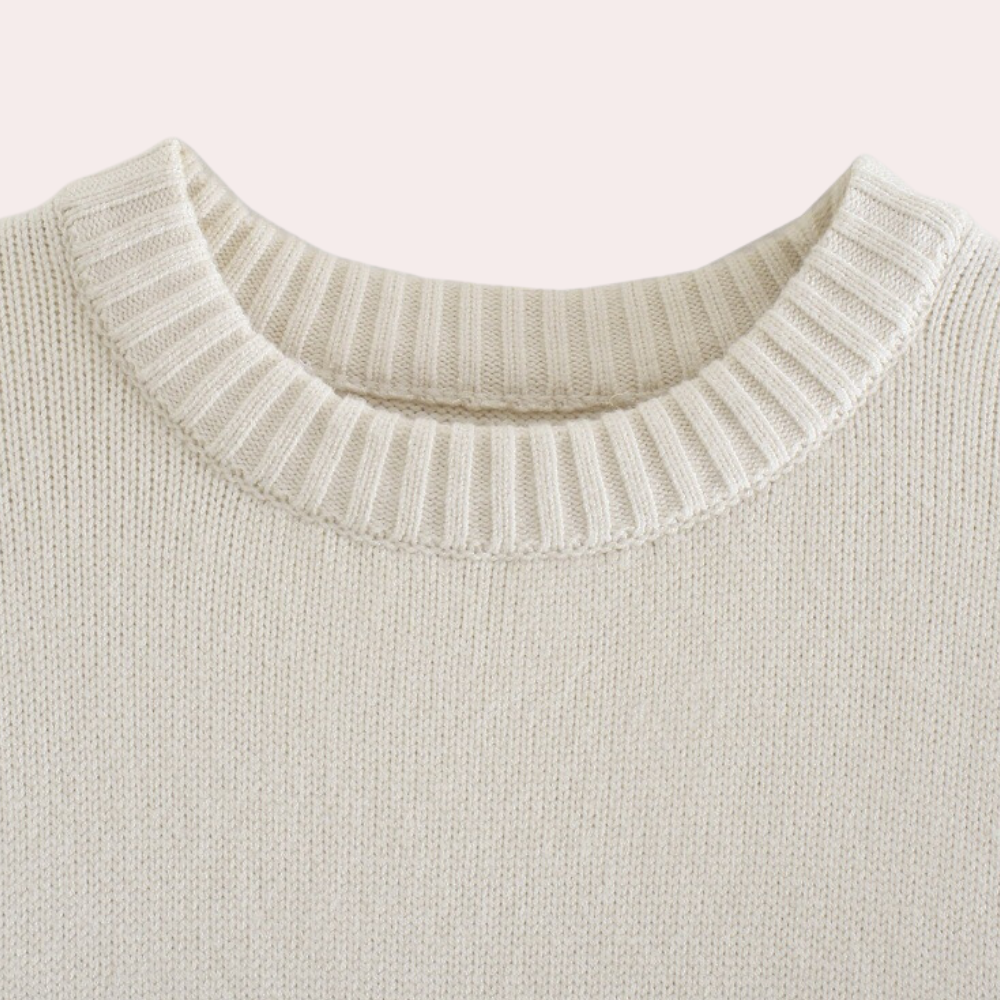 Aaliyah | Women's Oversized Sweater | White